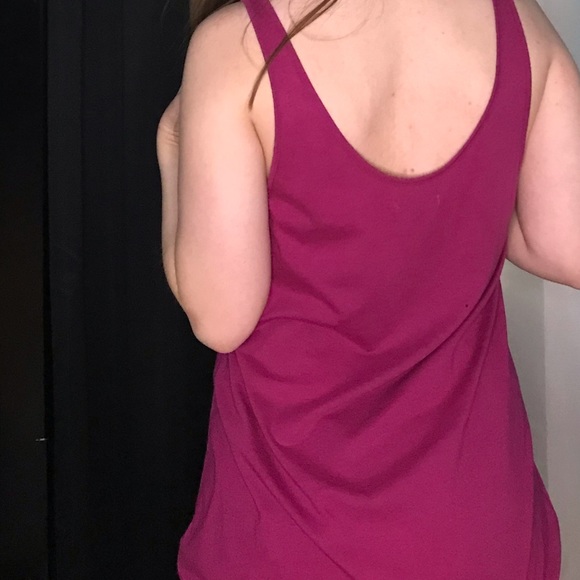American Eagle Outfitters purple pink dressy tank top - Picture 4 of 8